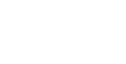 White logo on black background. Pixelated design.